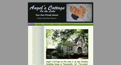 Desktop Screenshot of angelscottageonthelake.com